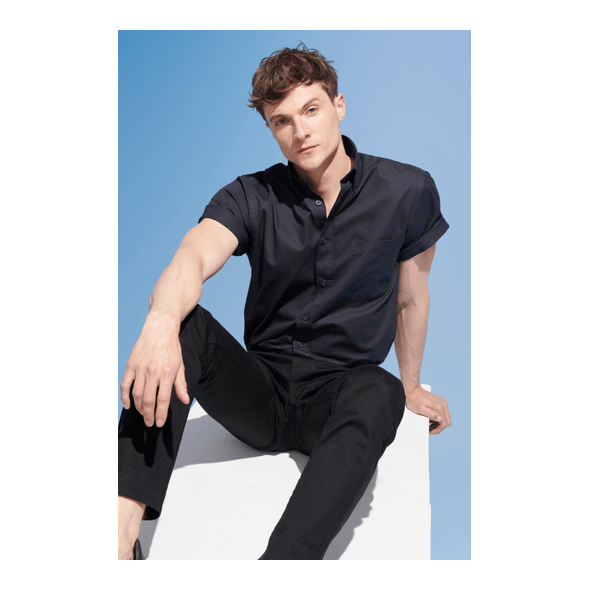 SOL'S | Chemise en sergé de coton à manches courtes pour hommes SOL'S | Chemise en sergé de coton à manches courtes pour hommes